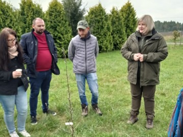 Szkolenie sadownicze w Plichtowie 22.09.2021r. fot. KR.Sosnowska, 